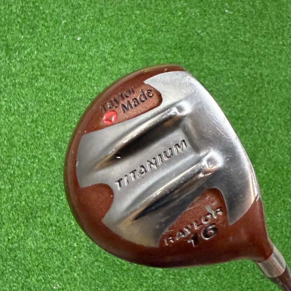 TaylorMade Titanium 16 Degree Fairway Wood Bubble Shaft S-90 Plus Copper RH